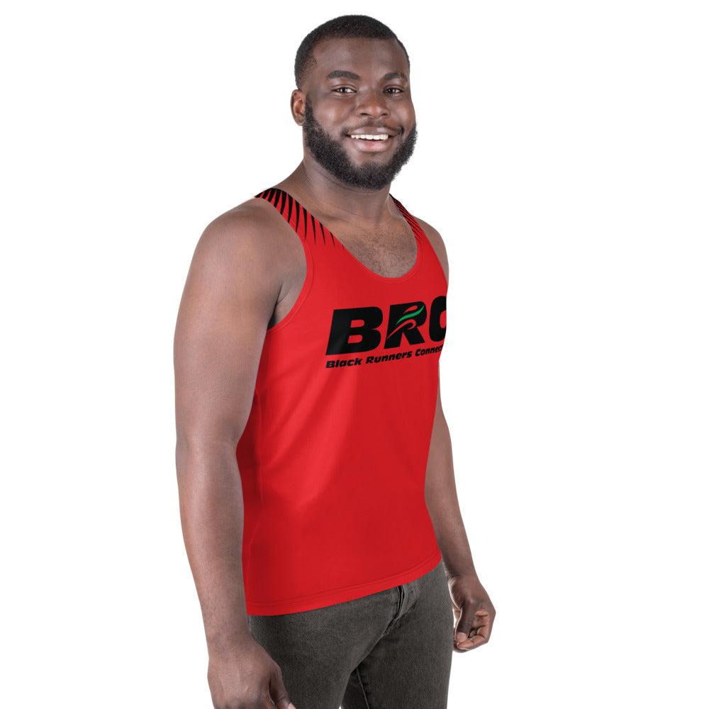 2021 BRC Black Burst - Red - Men's Tank