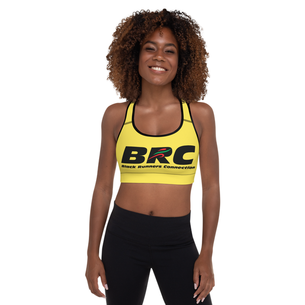 2021 BRC Black Burst - Padded Sports Bra - Red and Black – Chester & Lot