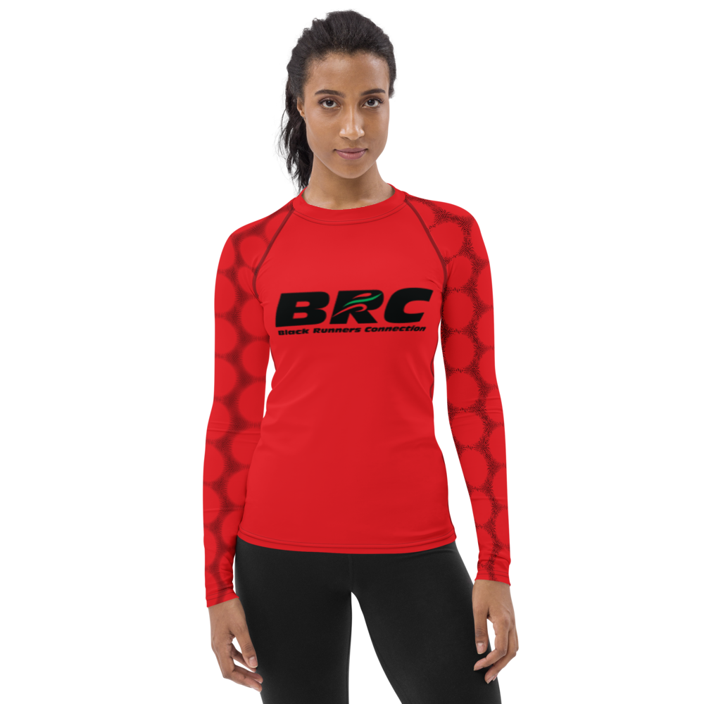 BRC NYC 26.2 Long Sleeve - Red - NO YEAR ON SLEEVE