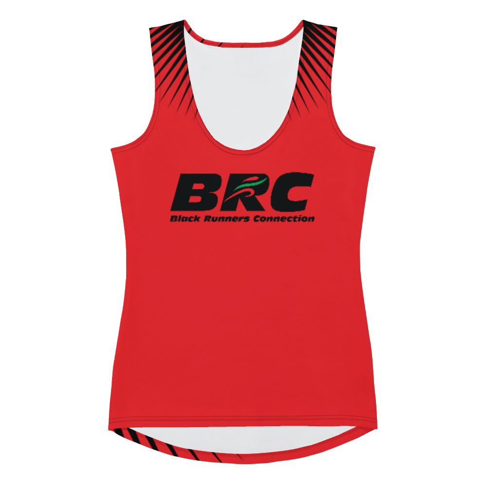 2021 BRC Black Burst - Ladies Tank - Red