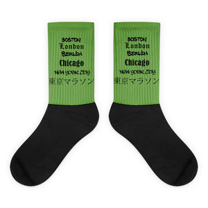 Chasing the 6 Stars - Socks - Green